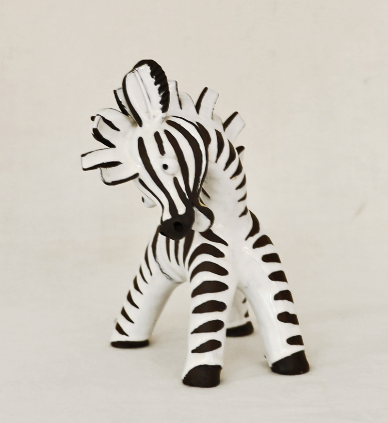 Anzengruber Zebra Keramik Wien Austria Tierkeramik