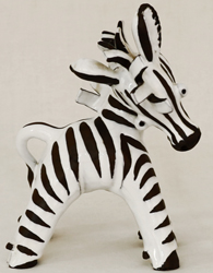 Anzengruber Zebra Keramik Wien Austria Tierkeramik