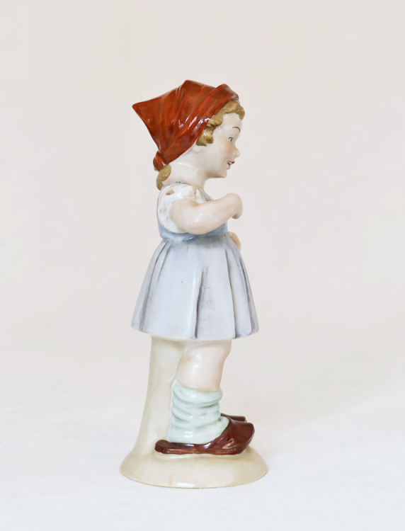 Wagner Apel Porzellan Figur Maedchen