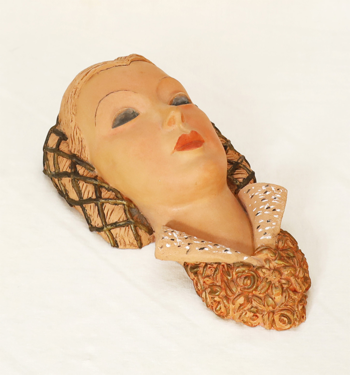 Goebel Bieber Wandmaske atike