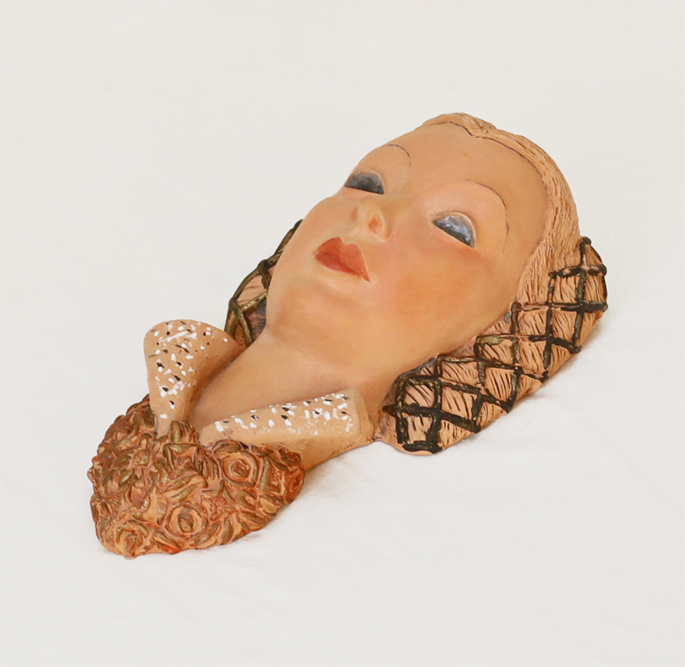 Goebel Bieber Wandmaske atike