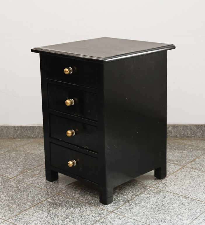 Jugendstil Kommode Ladenschrank schwarz