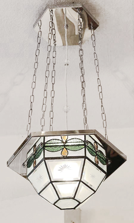 Jugendstil Lampe Tiffany Stil