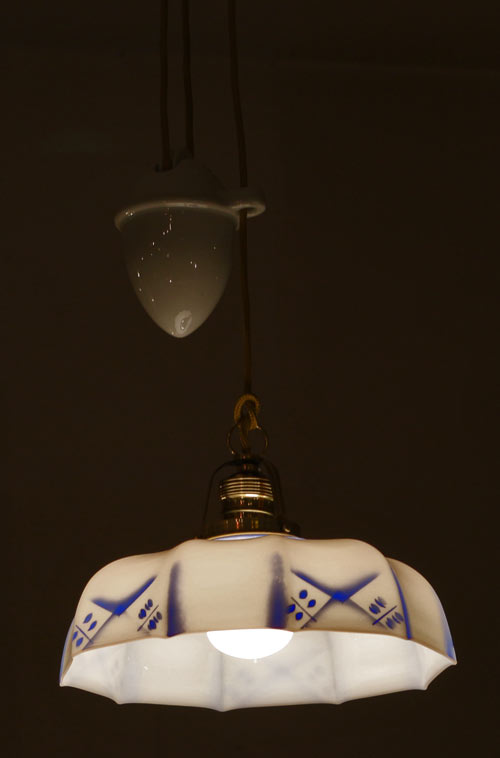 Keramik Zuglampe Kuechenlampe