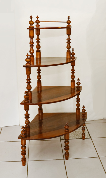 Historismus Eckregal altdeutsches Regal Etagere