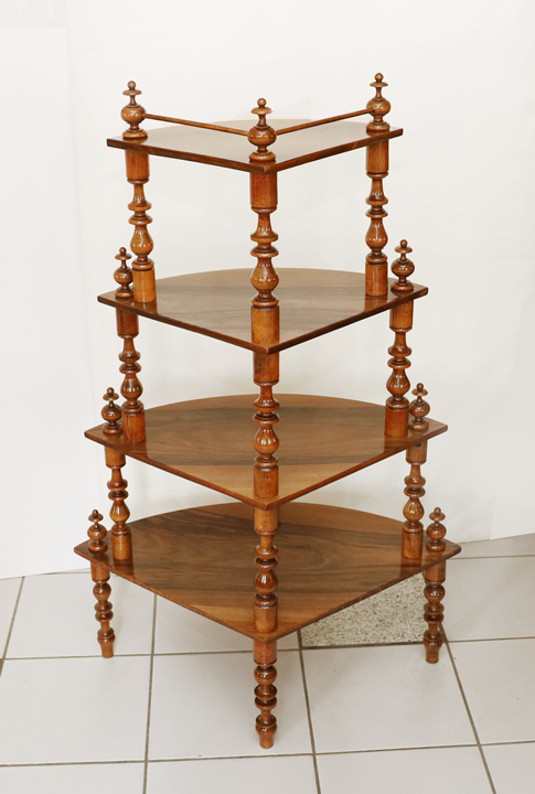 Historismus Eckregal altdeutsches Regal Etagere