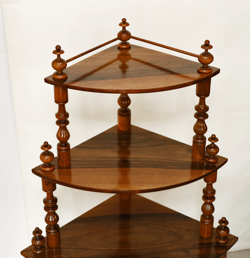 Historismus Eckregal altdeutsches Regal Etagere