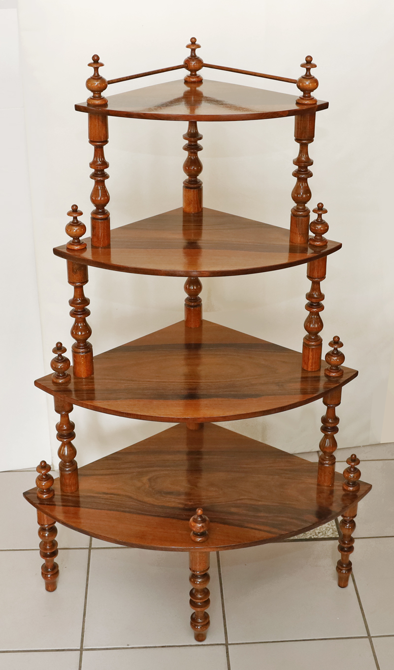 Historismus Eckregal altdeutsches Regal Etagere