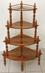 Historismus Eckregal altdeutsches Regal Etagere