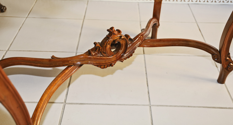 Antiker Pfeiffenbarock Schreibtisch historismus Damenschreibtisch Aufsatzschreibtisch