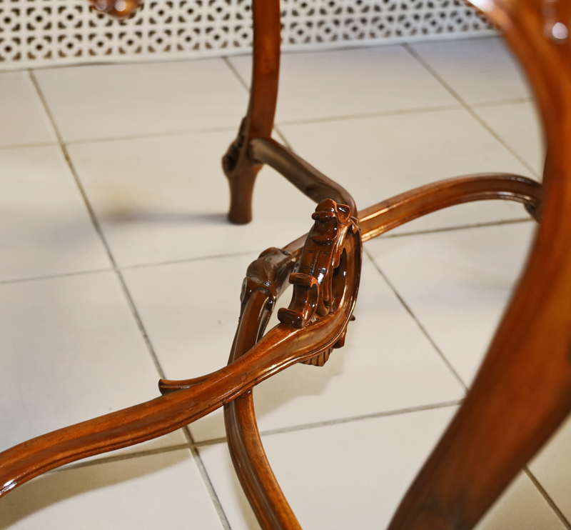 Antiker Pfeiffenbarock Schreibtisch historismus Damenschreibtisch Aufsatzschreibtisch