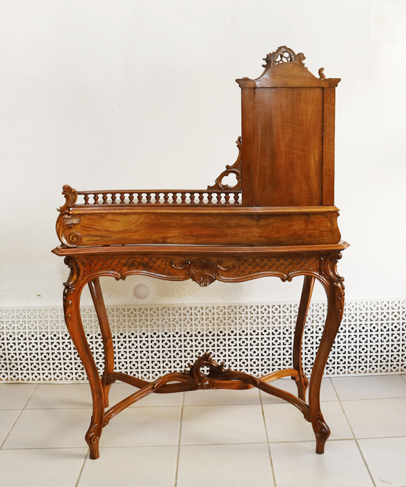 Antiker Pfeiffenbarock Schreibtisch historismus Damenschreibtisch Aufsatzschreibtisch