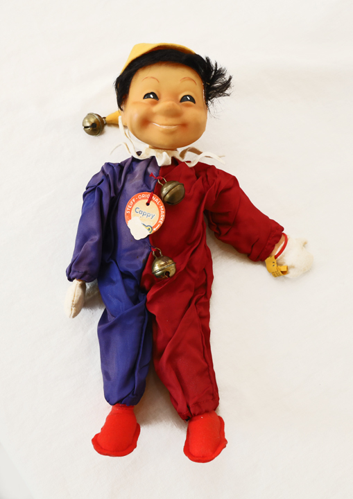 Steiff Cappy Floppy Schlenkerpuppe Schleife