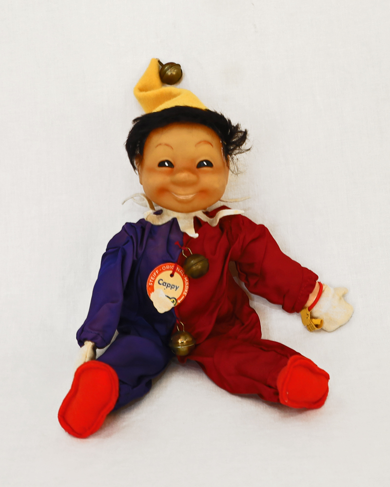 Steiff Cappy Floppy Schlenkerpuppe Schleife