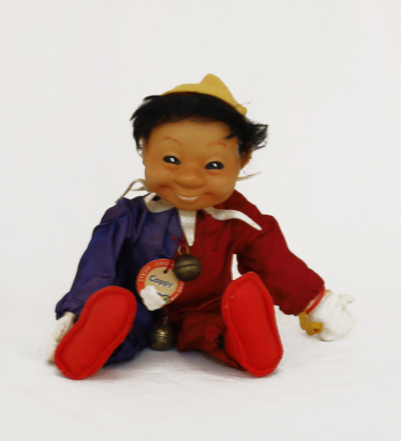 Steiff Cappy Floppy Schlenkerpuppe Schleife