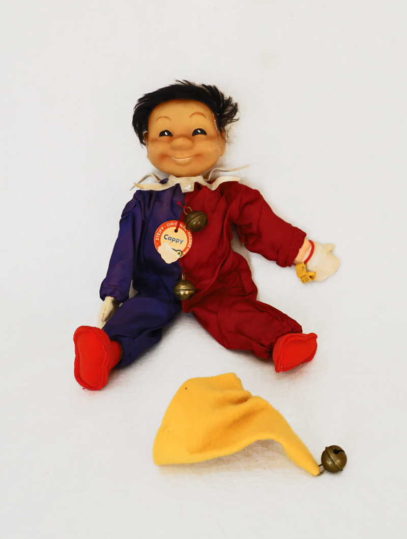 Steiff Cappy Floppy Schlenkerpuppe Schleife