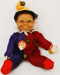 Steiff Cappy Floppy Schlenkerpuppe Schleife