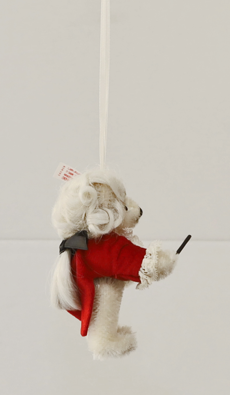 Steiff Teddybaer Mozart Ornament Knopf limitiert