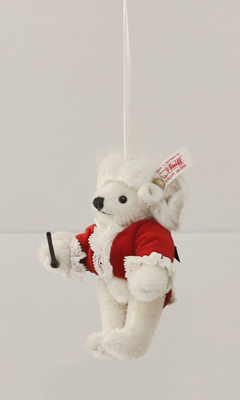 Steiff Teddybaer Mozart Ornament Knopf limitiert