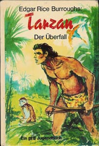 Tarzan Altes Nostalgisches Abenteuerbuch
