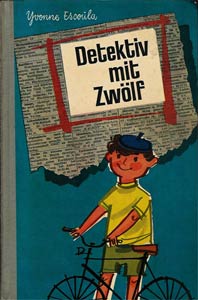 Detektiv mit Zwölf Yvonne Escoula Altes Nostalgisches Abenteuerbuch