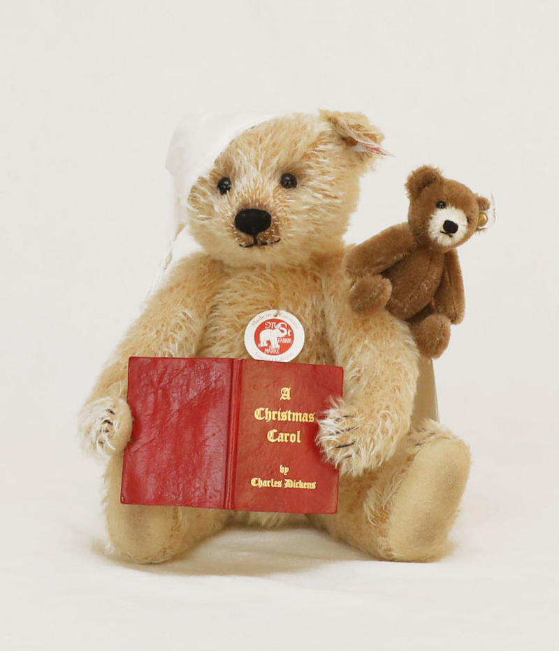 Steiff Weihnachtsbaer Christmas Carol Weihnachtsbuch Teddybaer