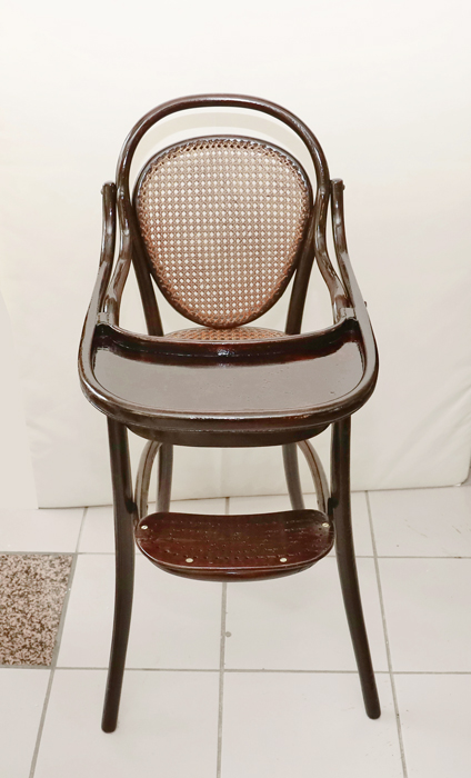 Thonet antiker Kinder Hochstuhl Kinderspeisesessel Sessel Stuhl