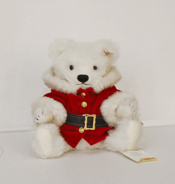 Steiff Weihnachtsbaer Santa Claus Teddy