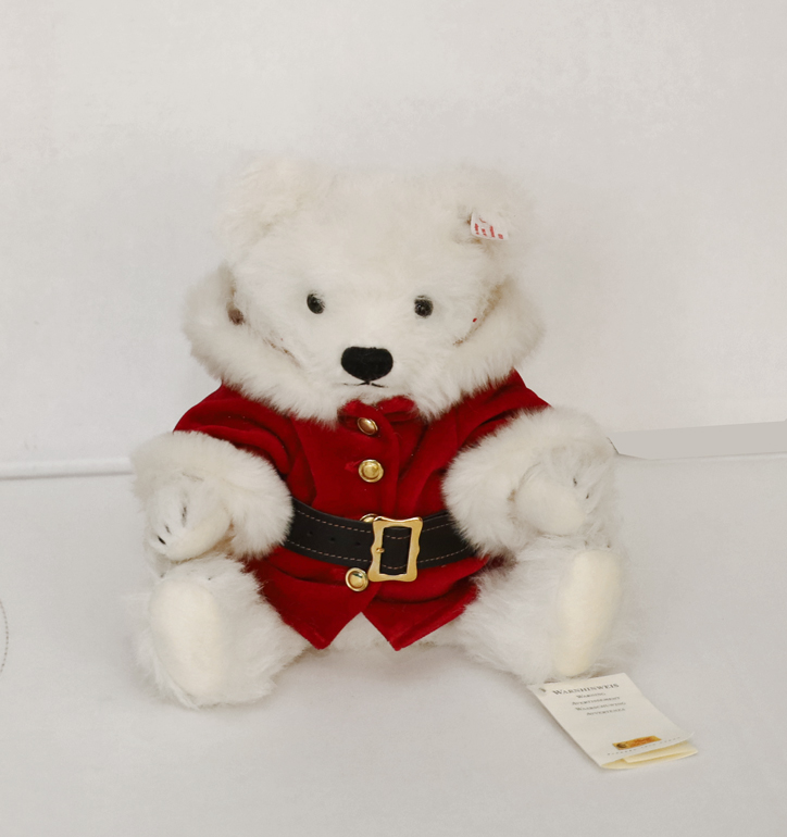 Steiff Weihnachtsbaer Santa Claus Teddy