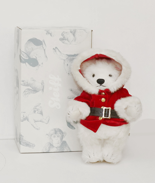 Steiff Weihnachtsbaer Santa Claus Teddy