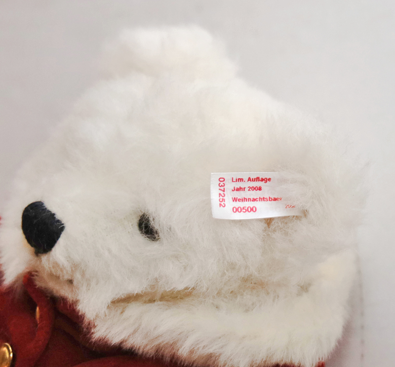 Steiff Weihnachtsbaer Santa Claus Teddy