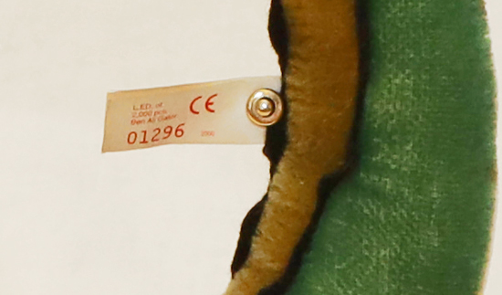 Steiff Ben Ali Gator Krokodil Disney