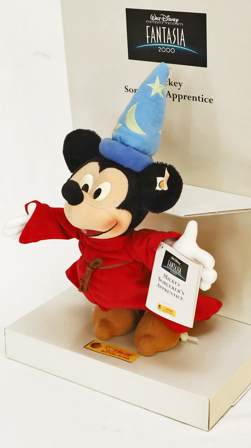 Steiff Mickey Zauberlehrling Knopf Ohr Fantasia