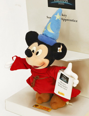 Steiff Mickey Zauberlehrling Knopf Ohr Fantasia