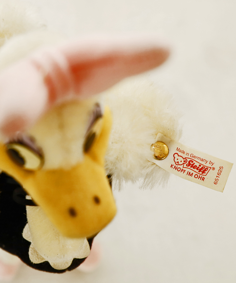 Steiff Mademoiselle Upanova Straussendame Ballettkleidung  Kknopf