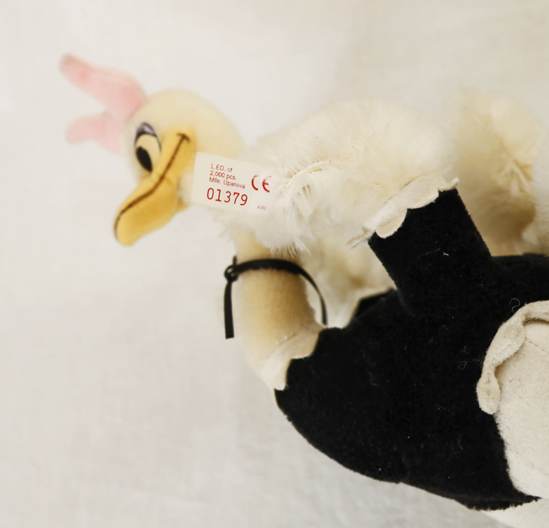 Steiff Mademoiselle Upanova Straussendame Ballettkleidung  Kknopf