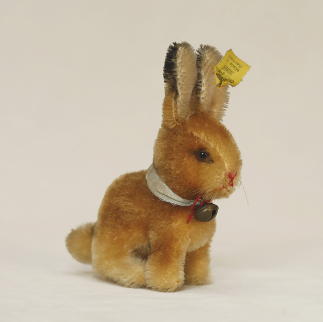 Steiff Hase Sonny Stofftier Fahne Knopf