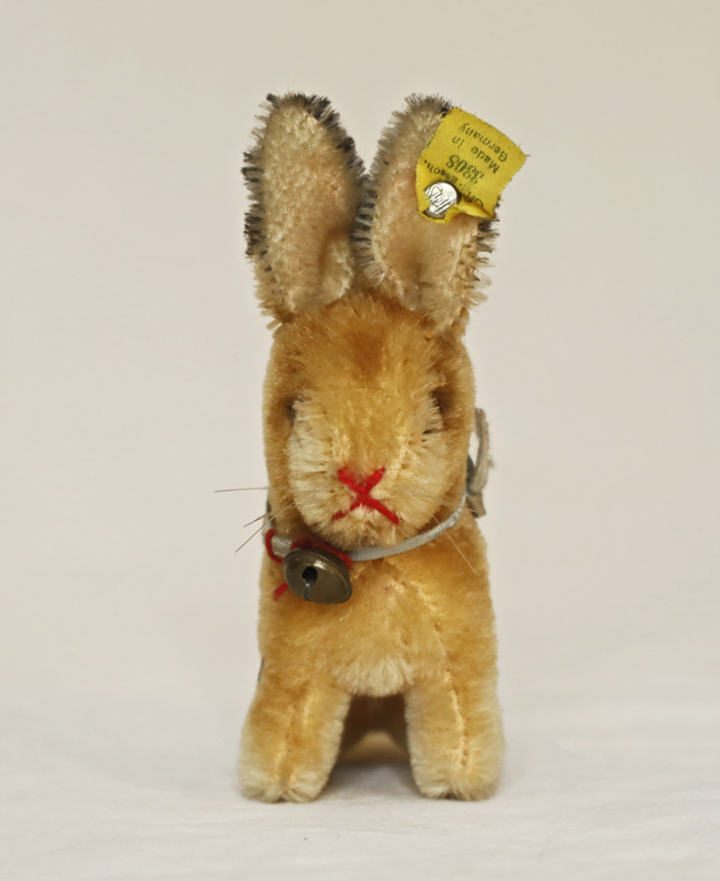 Steiff Hase Sonny Stofftier Fahne Knopf