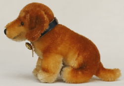 Steiff Bazi Jungdackel Dachshund Stofftier Knopf