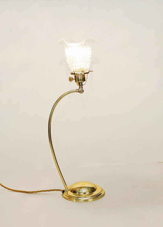 Art Deco Tischlampe Messing Stehlampe Jugendstil