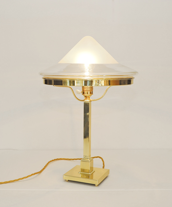 Jugendstil Tischlampe Messing Lampe Stehlampe