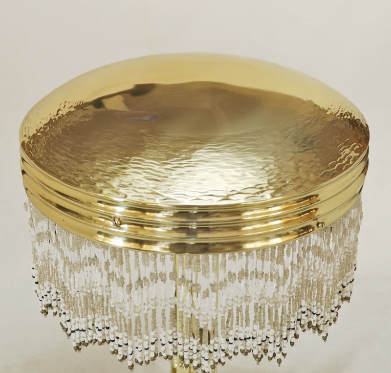 Jugendstil Stehlampe Tischlampe Messing Schreibtischlampe 