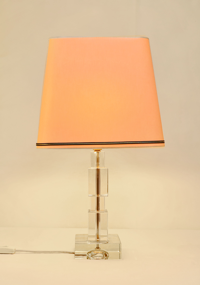 Bakalowits Vintage Stehlampe Glasfuss