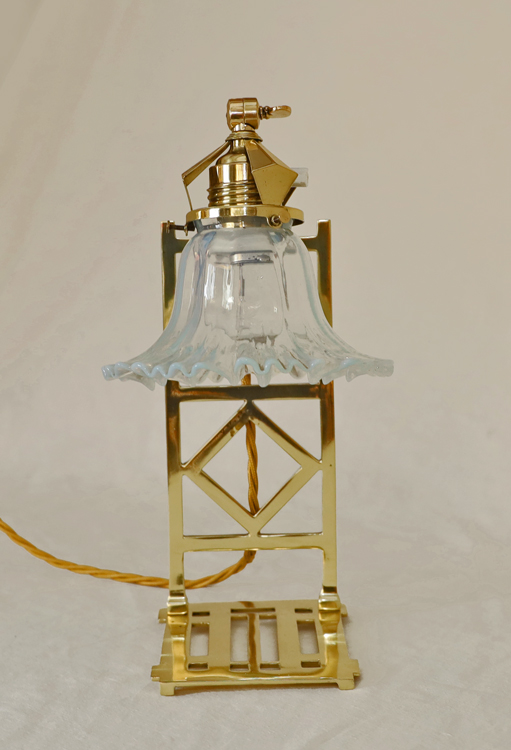Paar Jugendstil Stehlampen  Tischlampen Nachtkaestchenlampen Tischleuchten