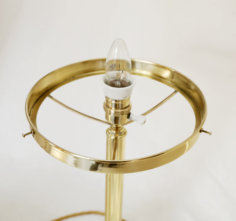 Jugendstil Tischlampe Messing Lampe Schreibtischlampe