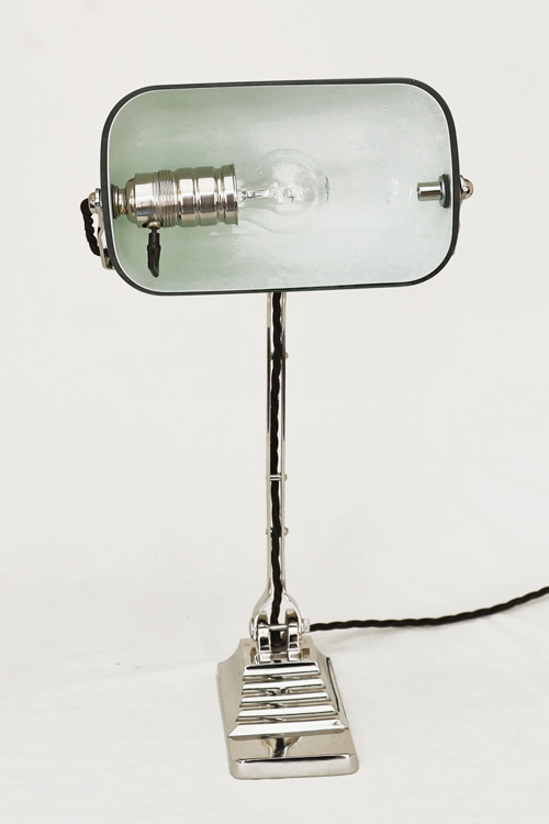 Art Deco Schreibtischlampe Kontorlampe Bankerlampe