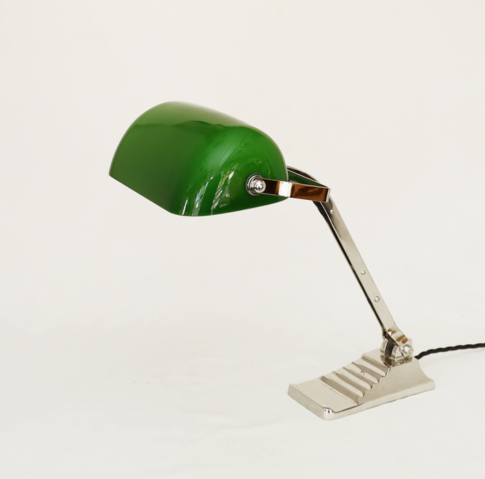 Art Deco Schreibtischlampe Kontorlampe Bankerlampe