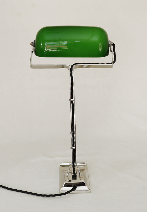 Art Deco Schreibtischlampe Kontorlampe Bankerlampe