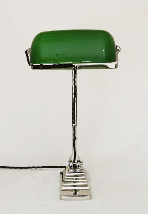 Art Deco Schreibtischlampe Kontorlampe Bankerlampe