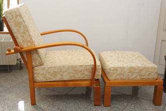 Art Deco Fauteuil Kanadier